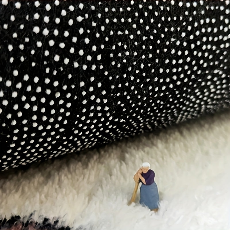 Modern Abstract Badmatta | Mjuk Mikrofiber Absorberande | Snabbtorkande | Halkfri | Brick by Brick