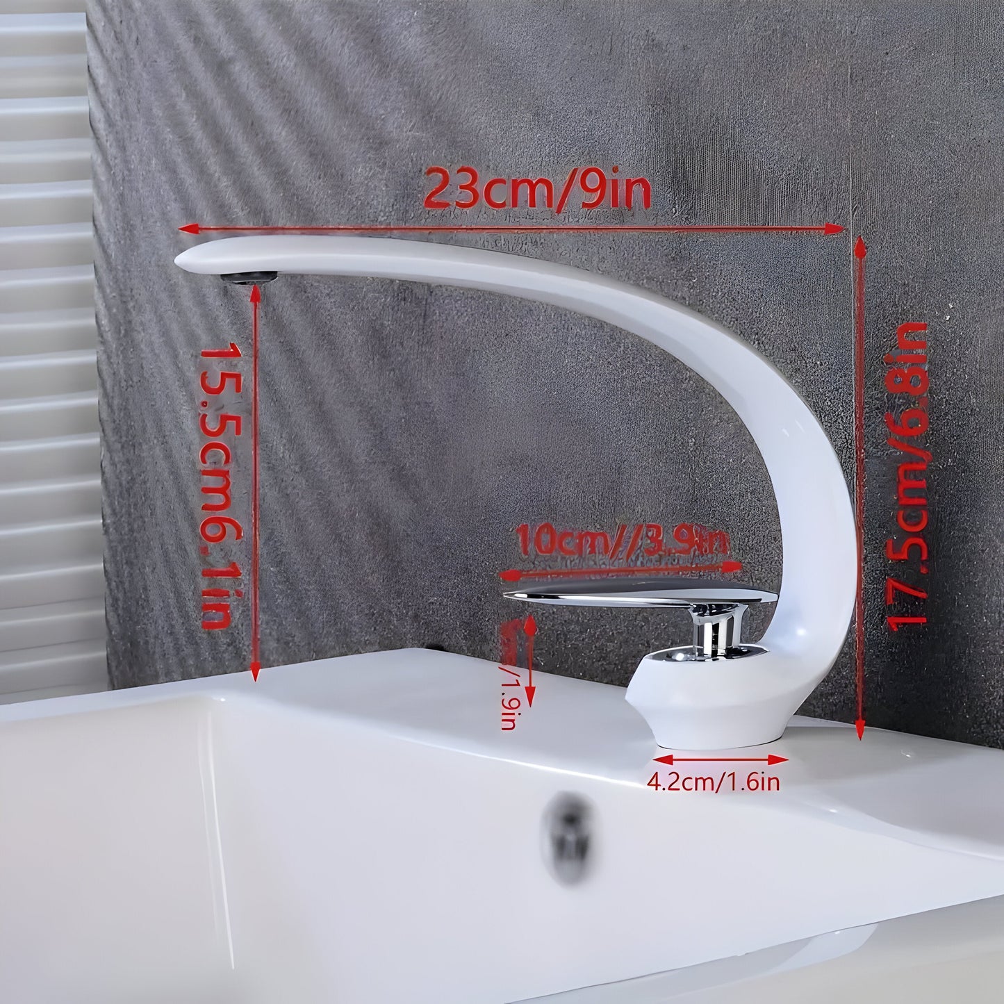 ModoSplash - Minimalistisk diskbänksblandare (Dual kontroll)