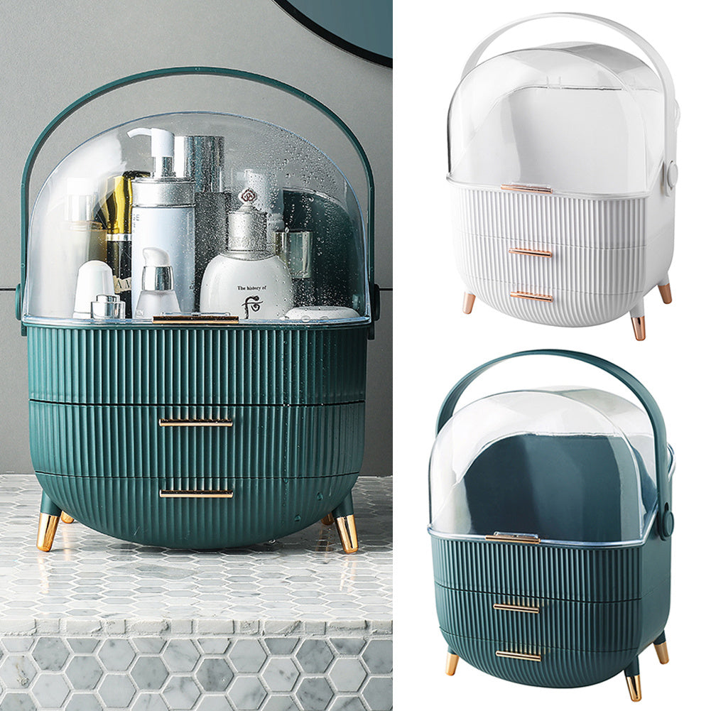 Makeup Storage Organizer med lådor - Kosmetisk bordsskåp