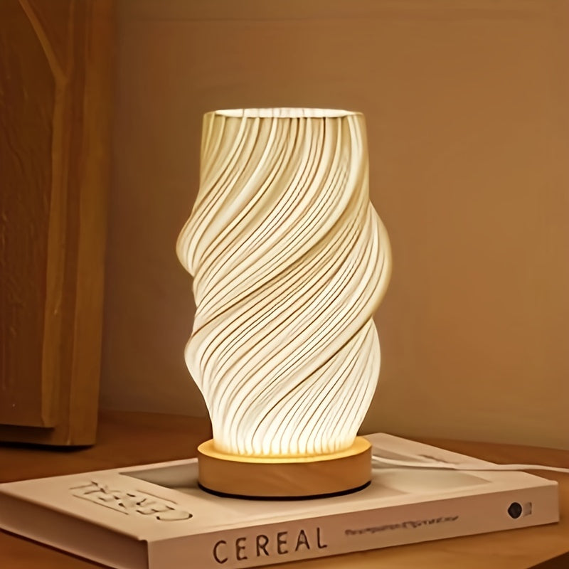 FantasieLicht - Modern Dimmbar USB Bordslampa med Knappkontroll