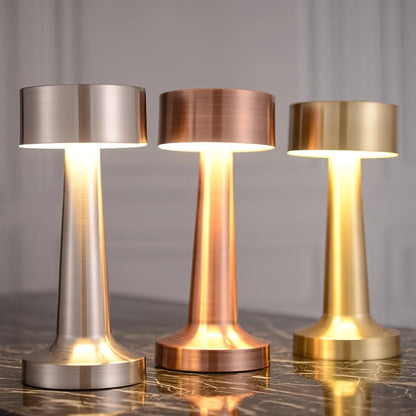 LuxeGlow - Trådlamp med 3 färger och touchdimmer