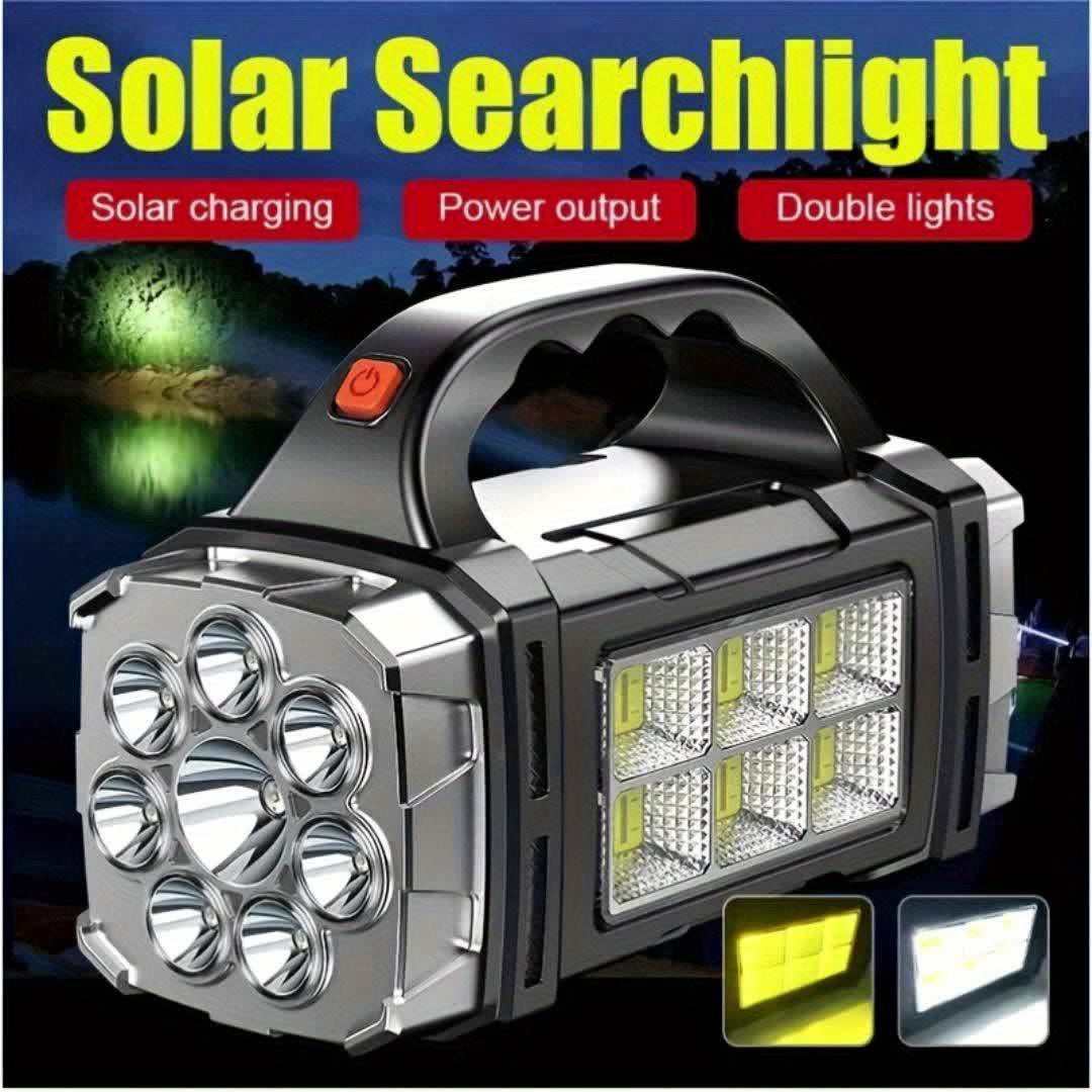 LED-ficklampa med uppladdningsbart batteri för utomhusbruk