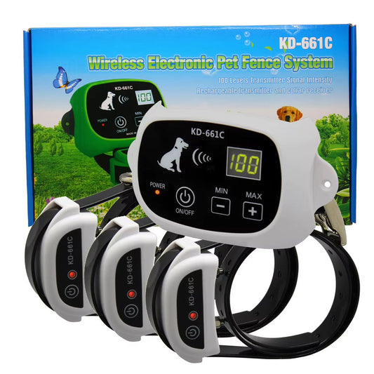 Trådlöst hundstängsel kragsystem