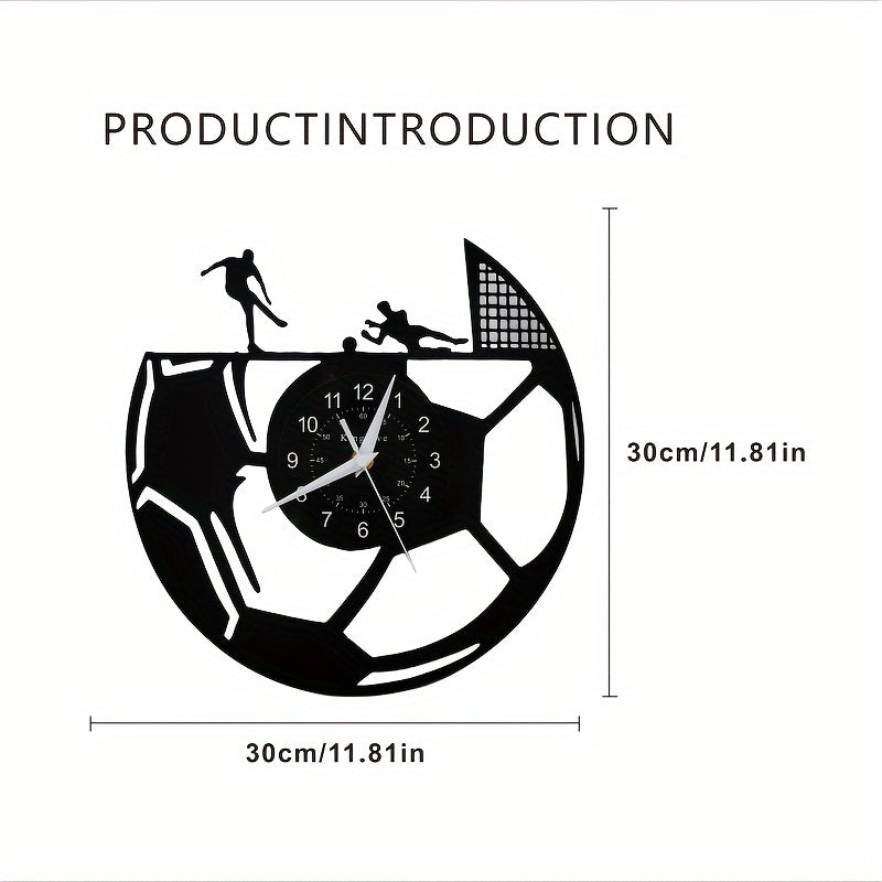 Vinylskiva Väckarklocka - Fotbollstema - Tyst drift