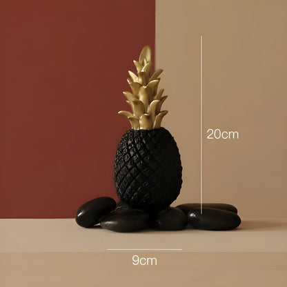 PineGlow Decor - Dekorativ Ananas-Ananas-Vardagsrumsdekor