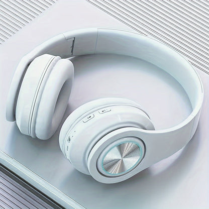 Trådlösa hörlurar LED-ljus över örat headset