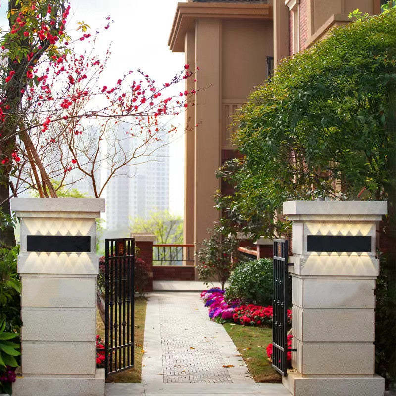 Robust Vattentålig Aluminium LED Vägglampa