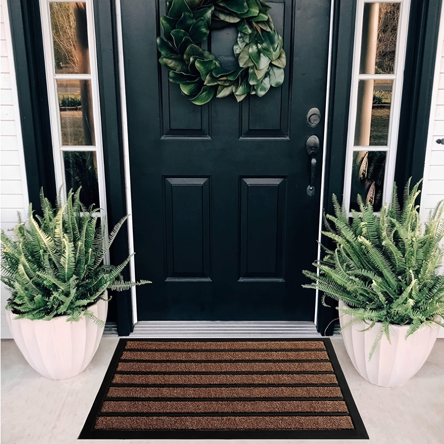 Ultra Hållbar Dörrmatta – Absorberar Smuts och Skyddar Ditt Hem