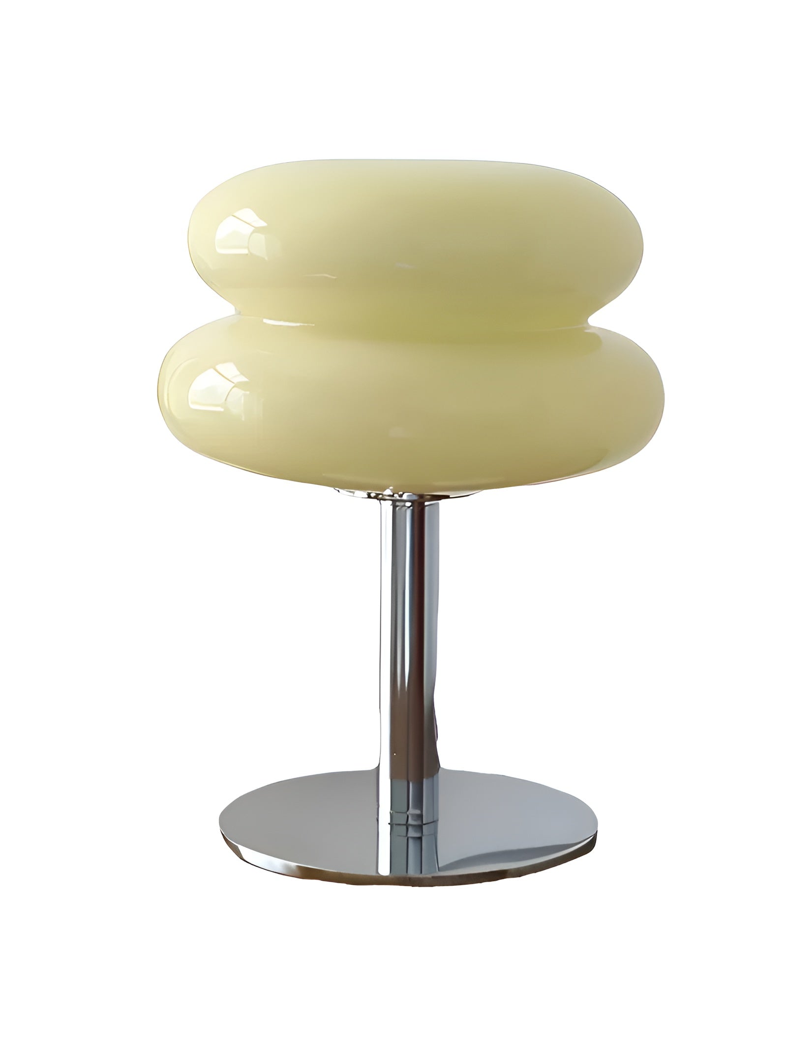 Glaslampe i Macaron-stil – elegant glas-bordlampe til hyggelig atmosfære