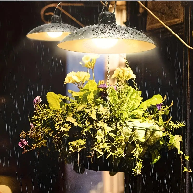 Carvallo – Solcellsdriven LED-pendellampa för utomhusrum med fjärrkontroll