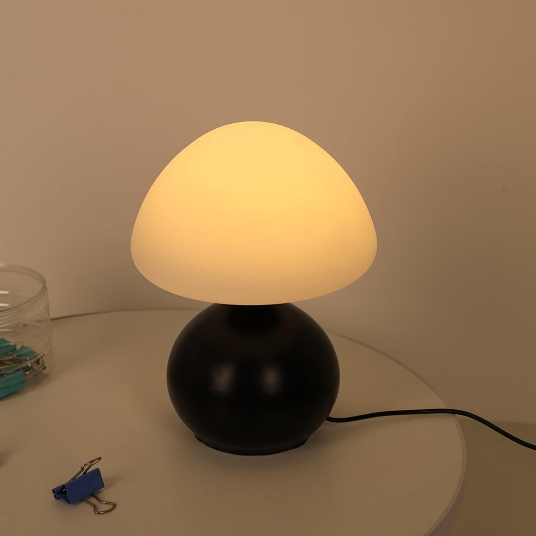 ModernLight - Svampformad Bordslampa Varmt Ljus, USB Drivna