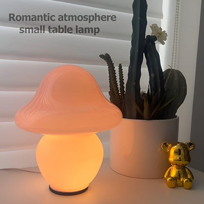 MushroomDream Lamp - Dekorativ Mini-Svamp-Atmosfär-Glaslampe