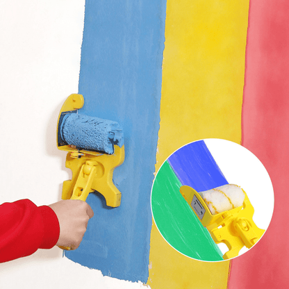 Easy Rand färgroller – Precisionskantmålning verktyg med patent skydd mot droppsystem