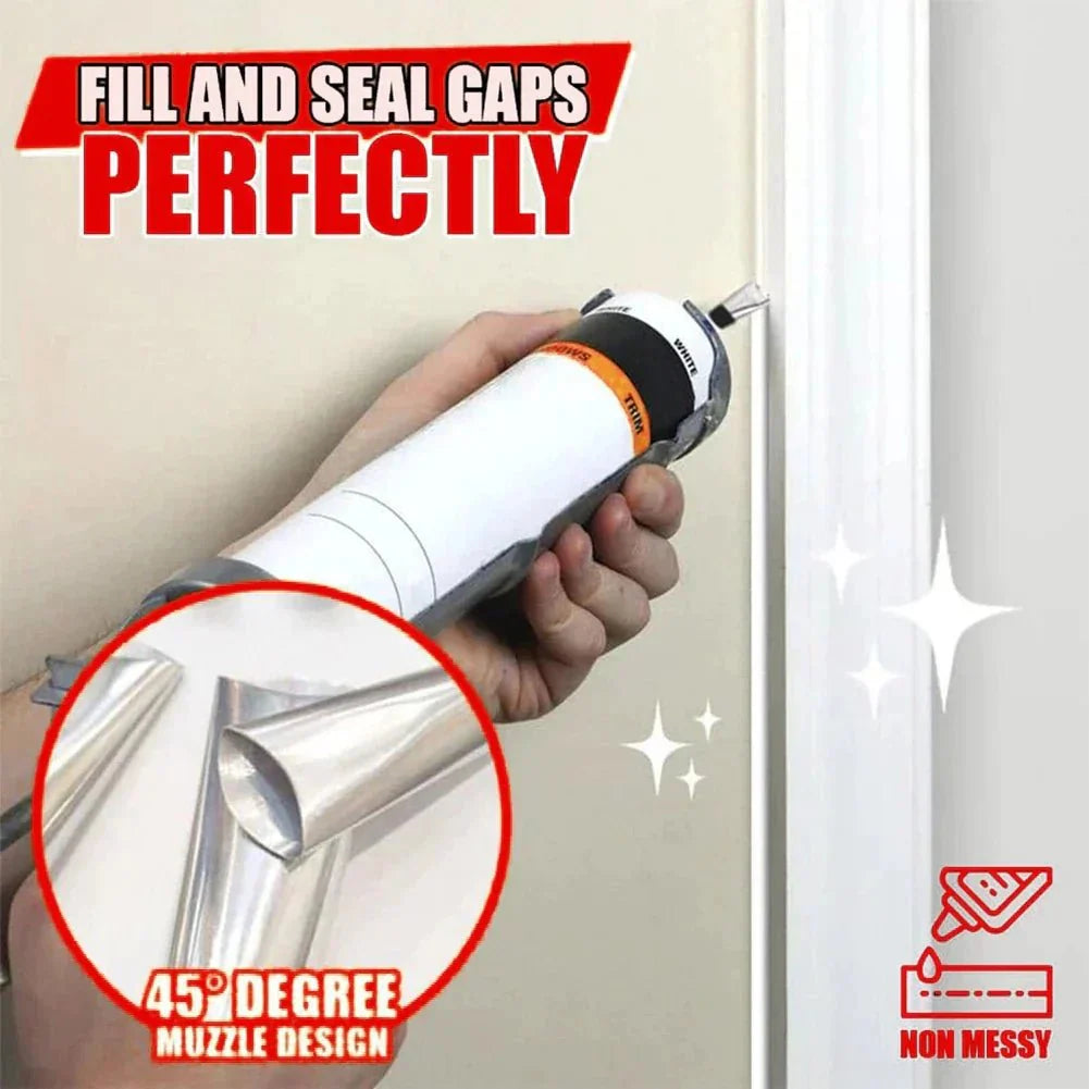 EasyCaulking Pro - 14-i-1-rostfritt stål applikatorsats för sömlösa tätningar