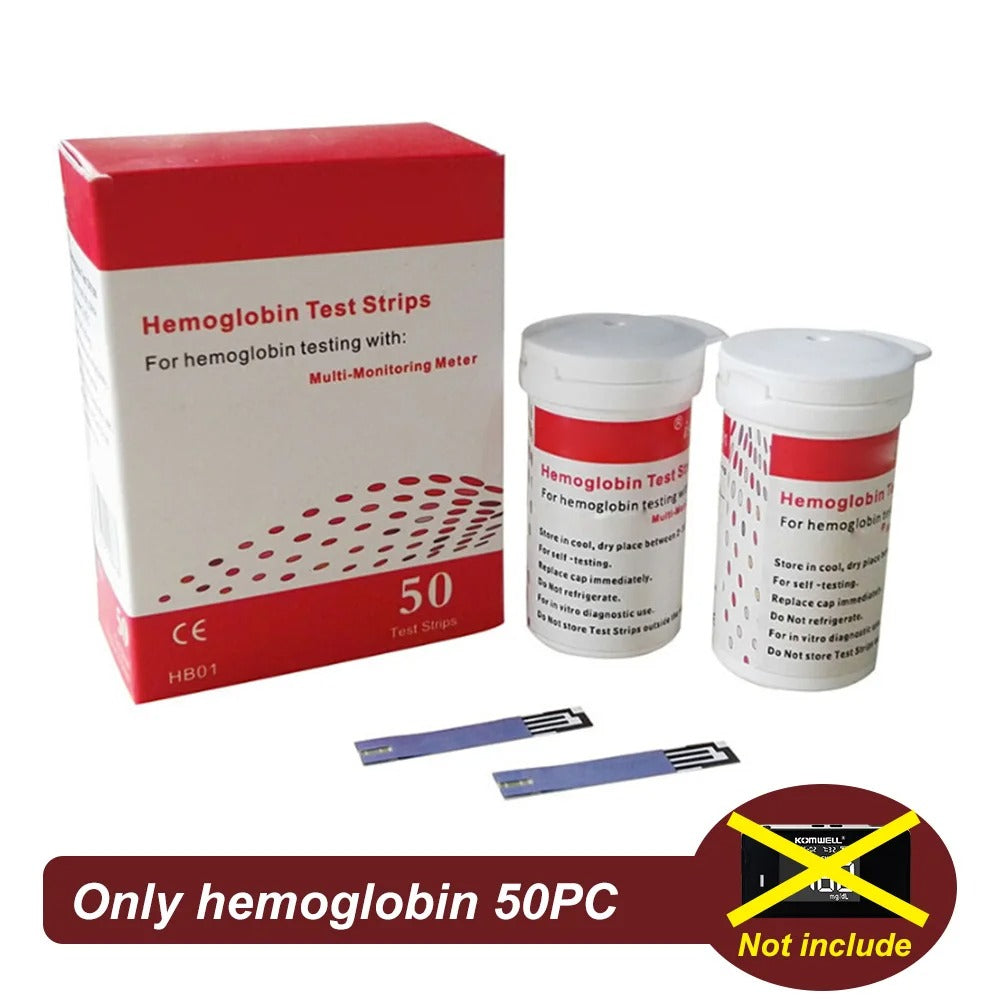 4 I 1 Multifunktionell Hälsmonitor: Kolesterol, Glukos & Urinsyra