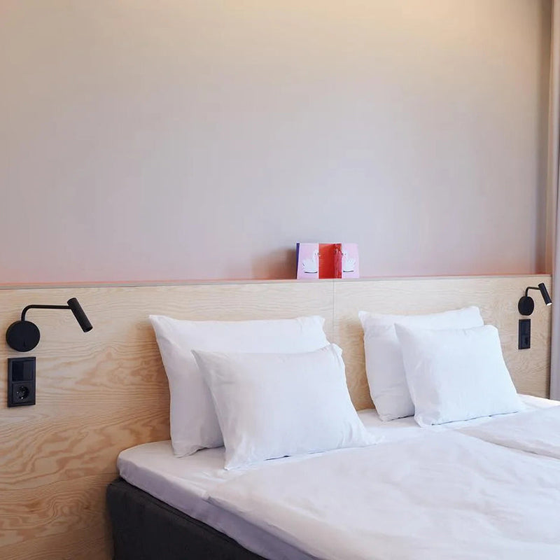 Orr Modern LED Vägglampa - Svart/Vit - Vardagsrum