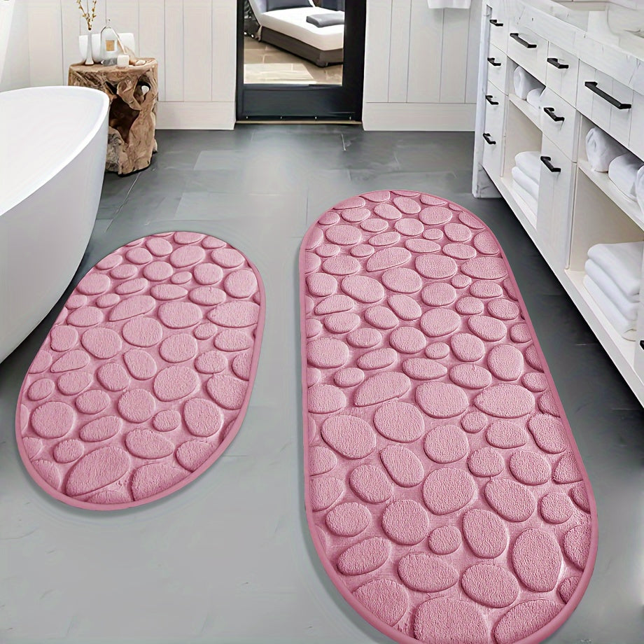Anti-slip Badmatta Set - För Säkerhet och Komfort