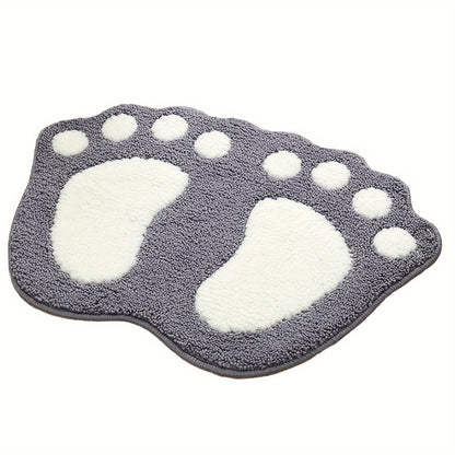 Fotformad Badmatta - Bekväm och Saff för Ditt Badrum