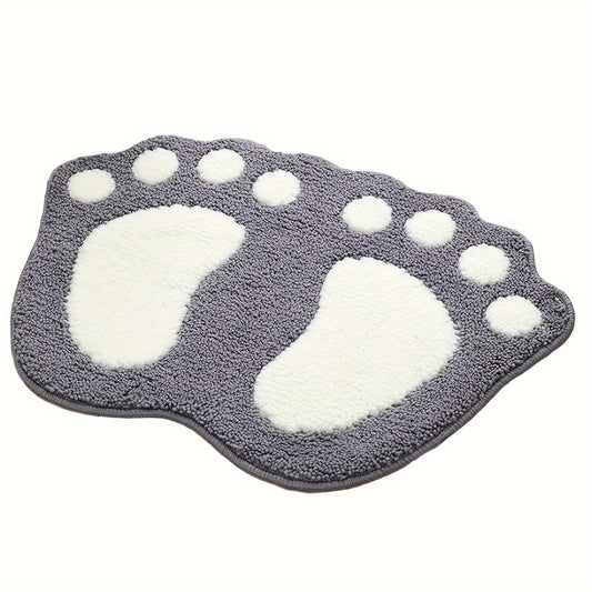 Fotformad Badmatta - Bekväm och Saff för Ditt Badrum