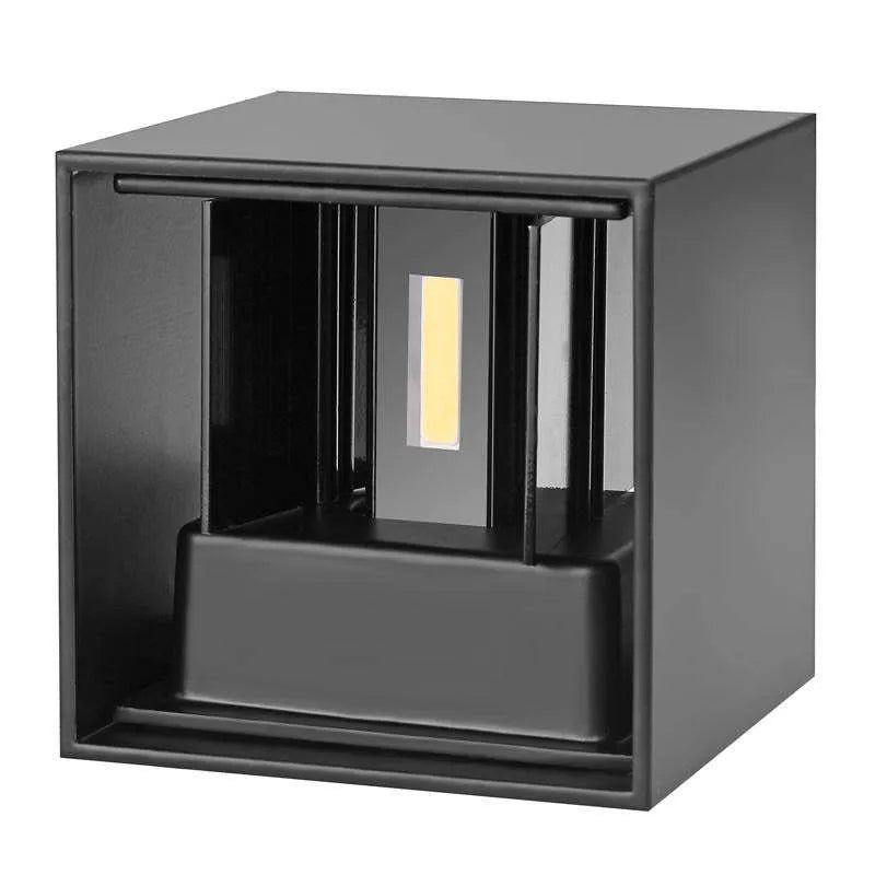 Vägglampa Modern Svart Aluminium LED Lampa