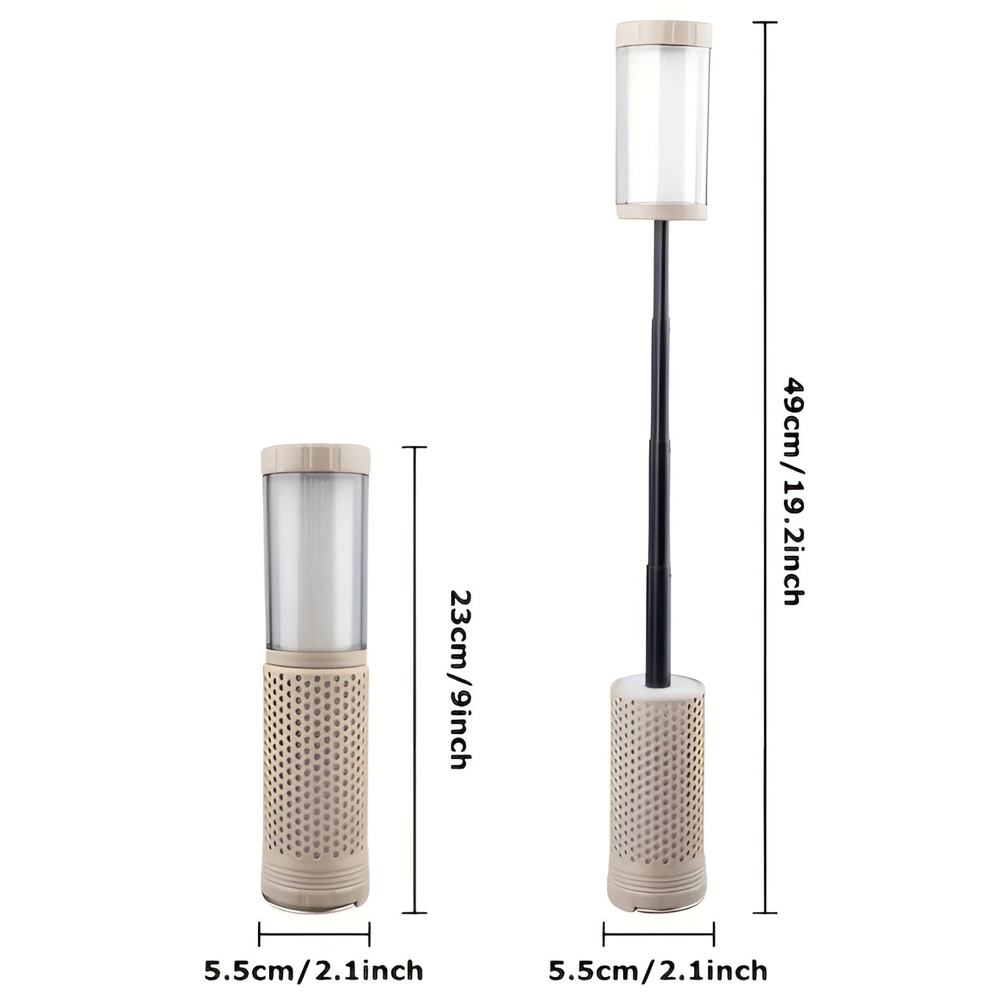 Carvallo LED Campinglampa | Höj och sänkbar & USB-laddningsbar | 3000–6000K färgtemperatur | Upp till 30 timmars ljusvaraktighet