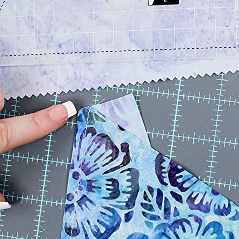 Carvallo - Transparent patchwork sy klippa hantverkslinjal