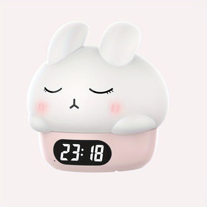 Färgförändrande Nattlampa och Väckarklocka för Magisk Sömn