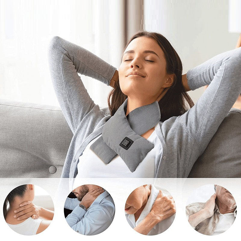 Carvallo - Mjuk, långvarig värme med den uppvärmda halsduken