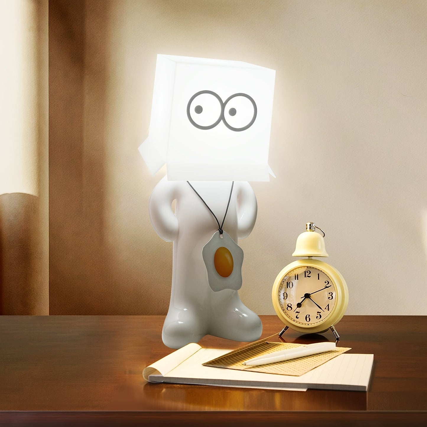 FunGlow - Kreativ Bordslampa, USB LED Nattlampa för Sängkammardekoration