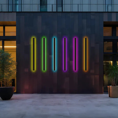 Vägglampa Modern Utomhus LED Vägglampa
