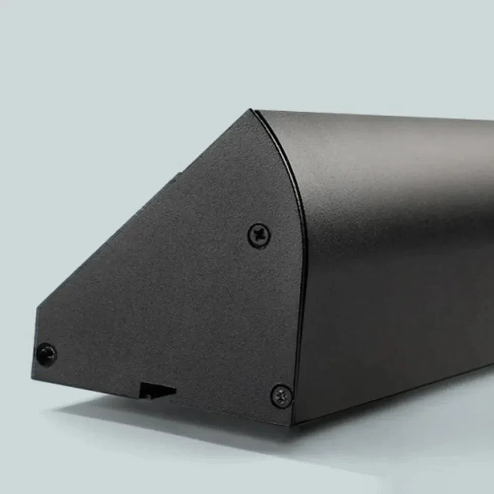 Utomhusvägglampa Svart LED Väderbeständig Modern