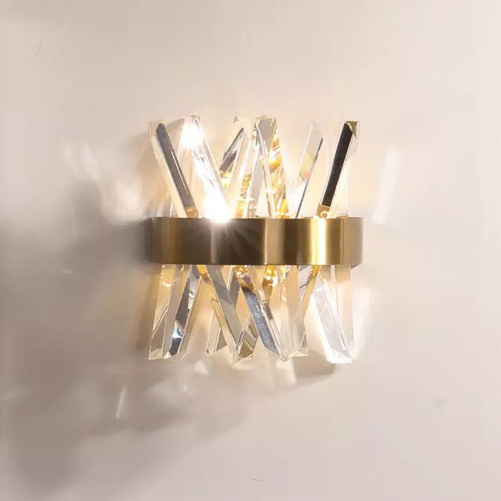 Marilyn Modern LED Vägglampa Inomhus Guld Sovrum/Vardagsrum Metall Kristall