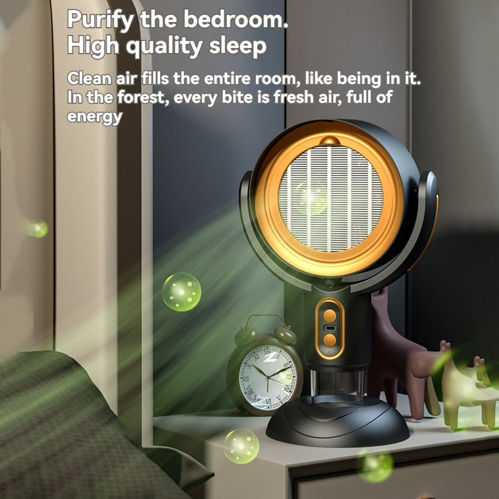 Luftfuktare fläkt bärbar rök luktborttagare