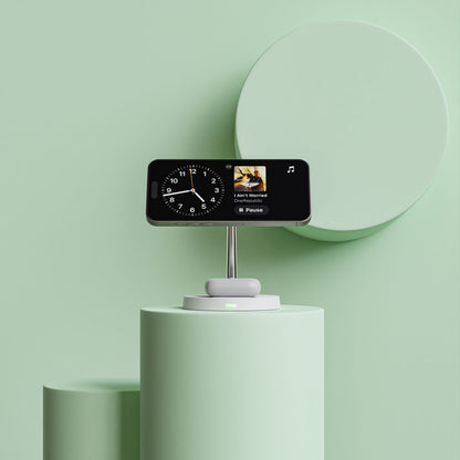 Trådlös telefonladdare med magnetisk ställning