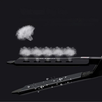 Hårplattare med ånglockningsfunktion