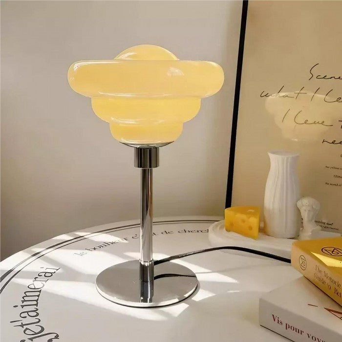 RippleGlow - Äggtårta Ripple Glaslampa