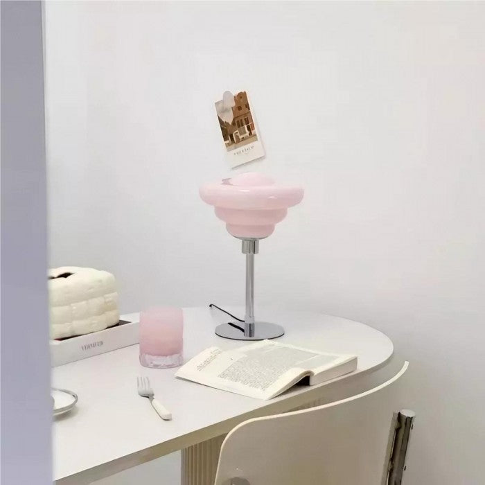 RippleGlow - Äggtårta Ripple Glaslampa