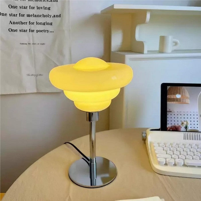 RippleGlow - Äggtårta Ripple Glaslampa