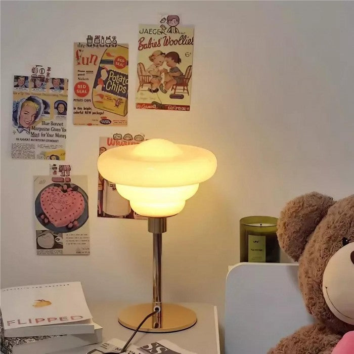 RippleGlow - Äggtårta Ripple Glaslampa