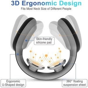 Ekorelief - Elektrisk nackmassageapparat för djup smärtlindring