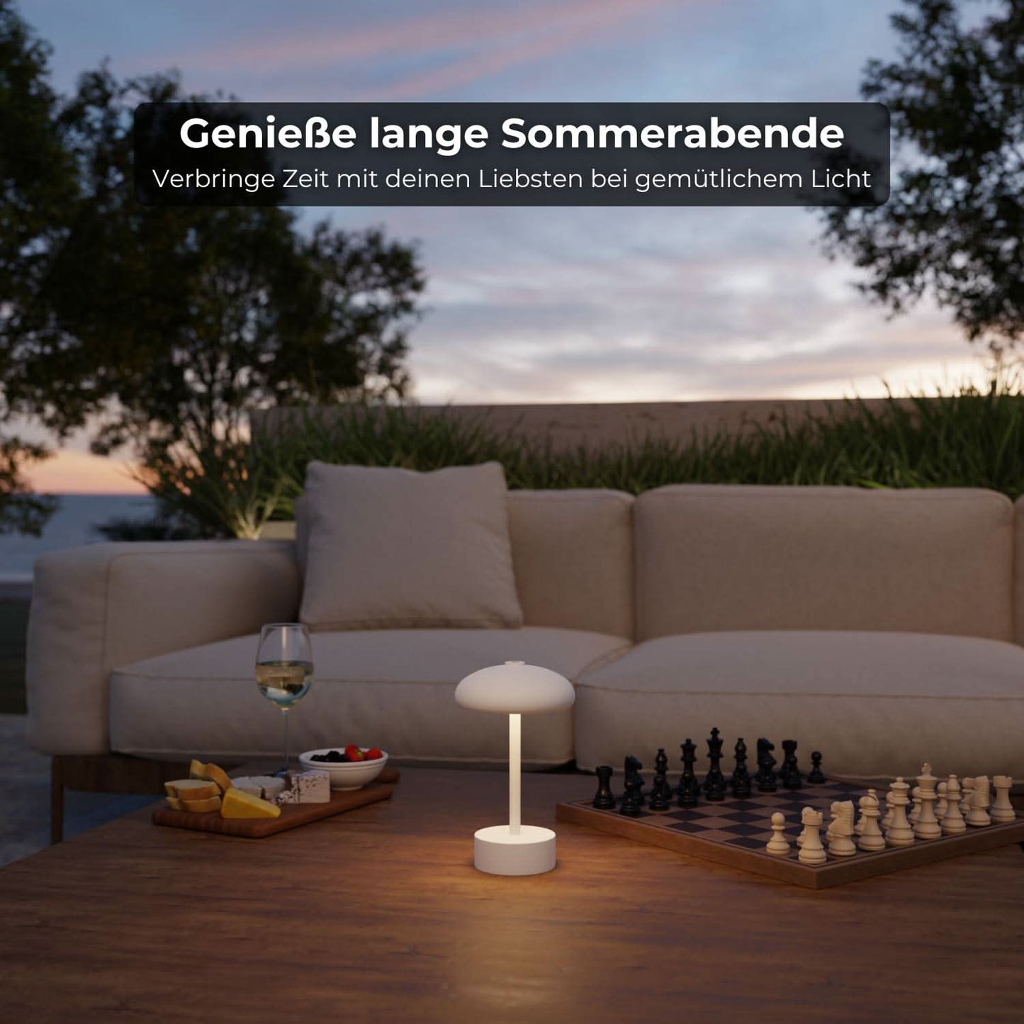 Elario Bordsbelysning med Akku