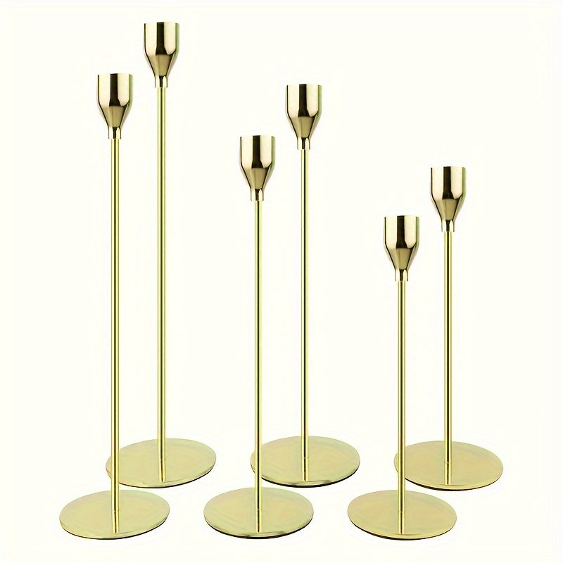 Ljushållare Guld Metall Modern Bordsdekoration