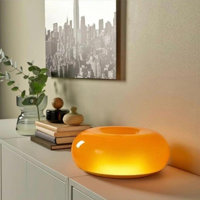 LED Bordslampa Modern Glas Ambientljus