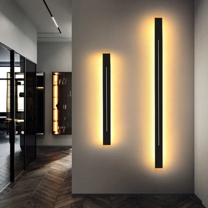 Vägglampa Modern Svart Metall LED Vägglampa