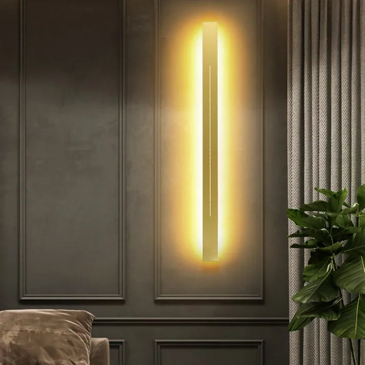 Vägglampa Modern Svart Metall LED Vägglampa