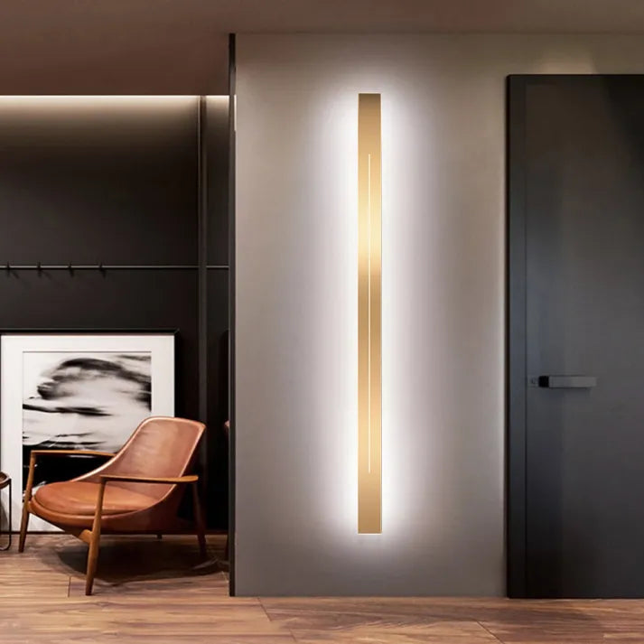 Vägglampa Modern Svart Metall LED Vägglampa
