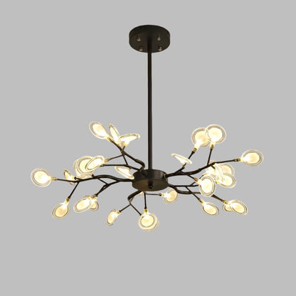 Krona Modern LED Eldflugslampa Takbelysning