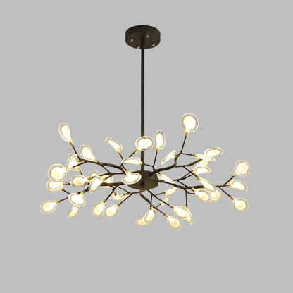 Krona Modern LED Eldflugslampa Takbelysning