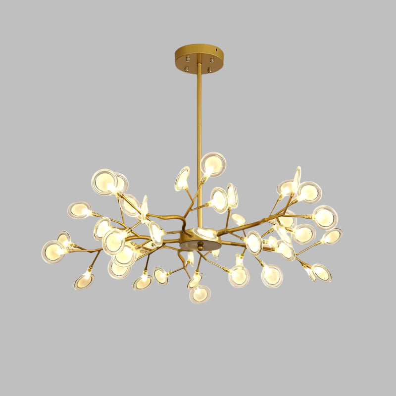 Krona Modern LED Eldflugslampa Takbelysning