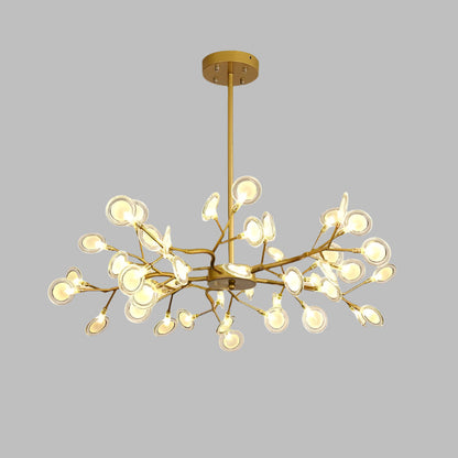 Krona Modern LED Eldflugslampa Takbelysning